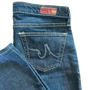 Ag Adriano Goldschmied The Stilt Blue Jeans Size 30R Like New!